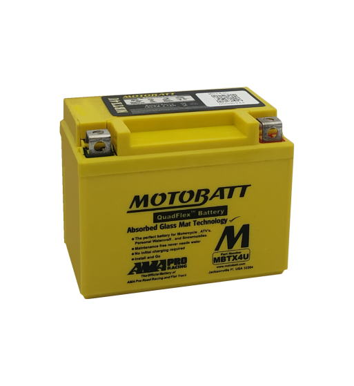 Bateria De Moto Motobatt Mbtx4u