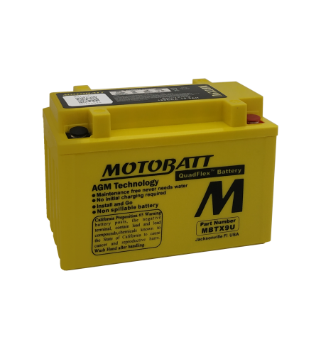 Bateria De Moto Motobatt Mbtx9u
