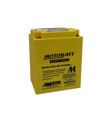 Bateria De Moto Motobatt Mbtx14au
