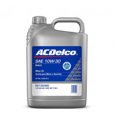 Galon De Aceite Ac-delco 10w30 Mineral Chevrolet