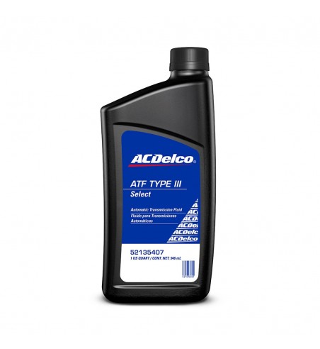 Liquido Ac-delco Atf Type Lll Para Cajas De Trasmision Automatica