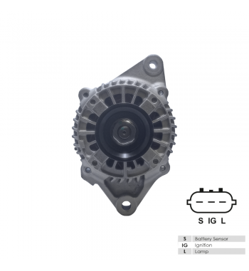 Alternador Geely 1.3/1.5 E090100005 Autoparts