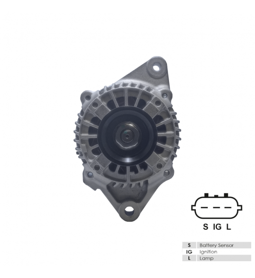 Alternador Geely 1.3/1.5 E090100005 Autoparts