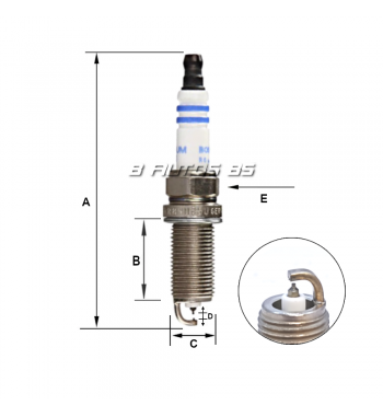 Bujias Bosch Fr8nii35u Hyundai/kia
