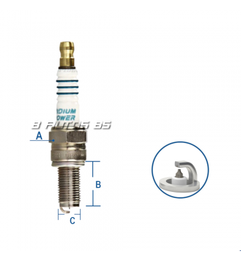Bujia Denso Iu24 Iridio