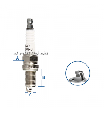 Bujia Denso Xu22epr-u Chevrolet/ Fiat/ Mitsubishi
