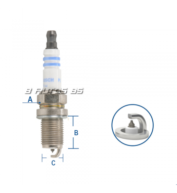 Bujia Bosch Fr7dpp30x Chevrolet/ Hyundai/ Nissan