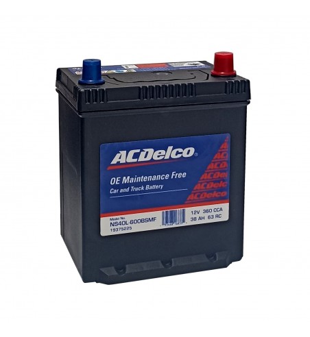 Bateria Acdelco Ns40l 600 Chevrolet Spark