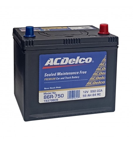 Bateria Ac-delco 86r 750 Dorada