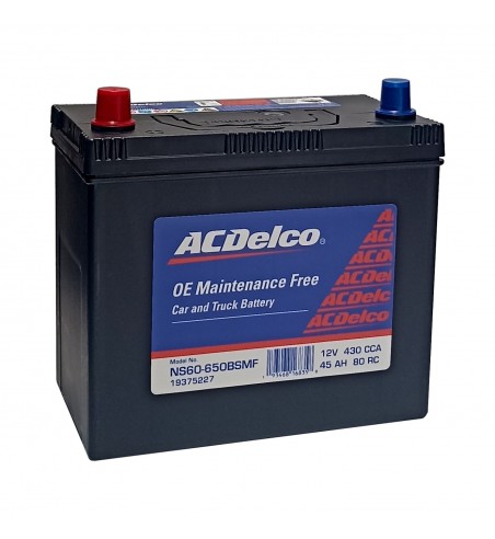 Bateria Ac-delco Ns60 650 Roja