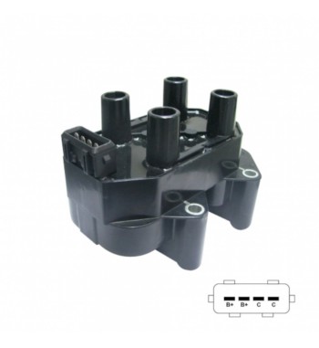 Bobina De Encendido Injetech 49826 Chery Tiggo