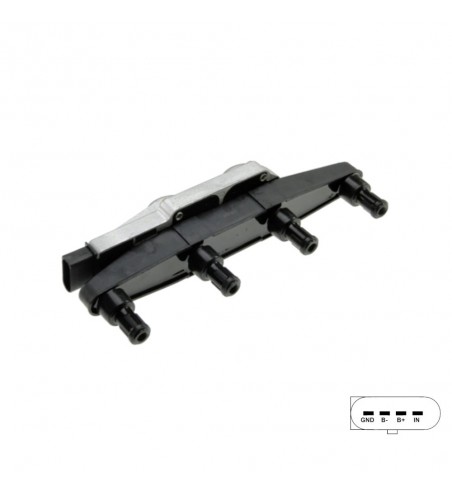 Bobina De Encendido Injetech 49840 Skoda Octavia, Fabia