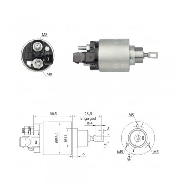 Automatico Arranque Zm972 Wolkswagen