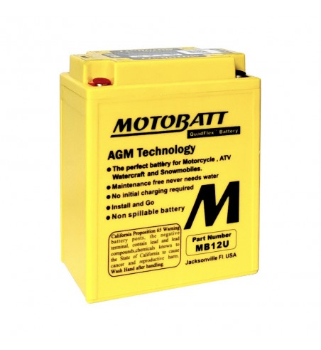 Bateria De Moto Motobatt Mb12u
