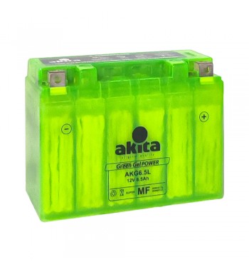 Bateria De Moto Akita Akg6.5l