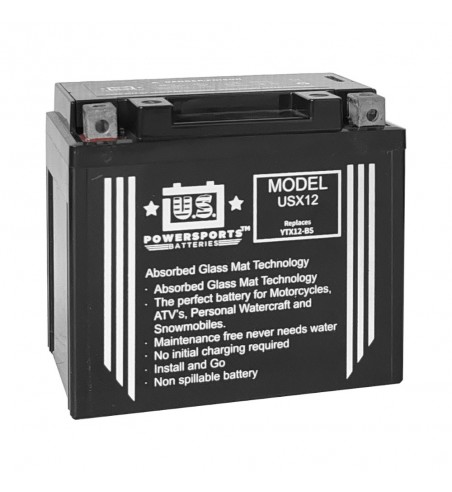 Bateria De Moto Power Sport Usx12