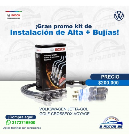 Kit Instalacion Alta y Bujias Volkswagen