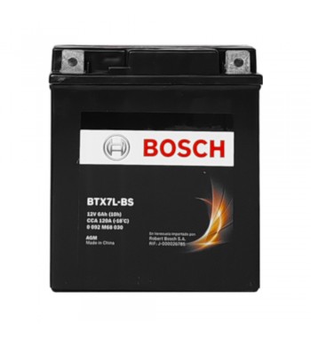 Bateria De Moto Bosch Btx7l-bs 12v 6ah