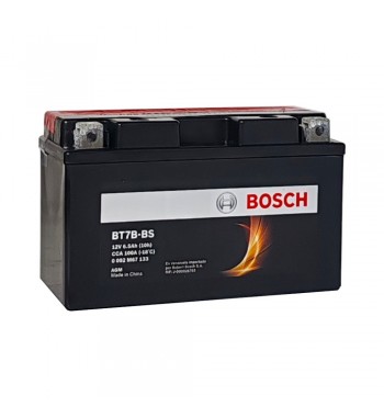 Bateria De Moto Bosch Bt7b-bs 12v 6.5 Ah