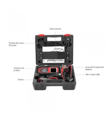 Escaner Autel Al539 Multimarca Probador De Baterias