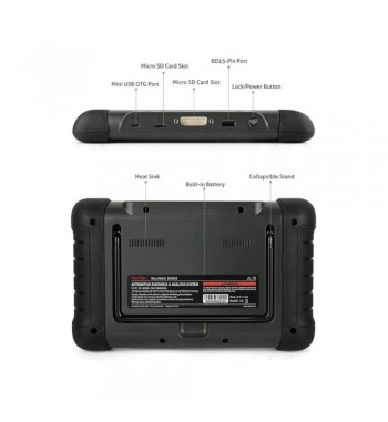 Escaner Autel Ds808k Obdi Obdii Multimarca  Func Avanzadas 12v