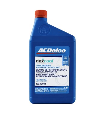 Refrigerante Acdelco Dex-cool 50/50 Naranja 1litro