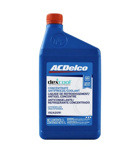 Refrigerante Acdelco Dex-cool 50/50 Naranja 1litro