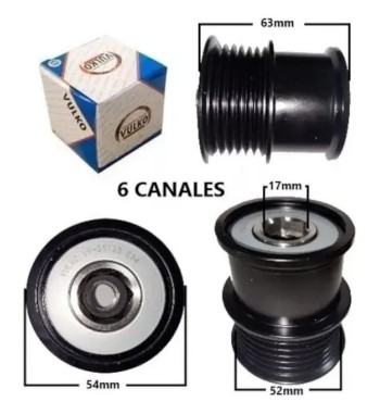 Polea Alternador Ford