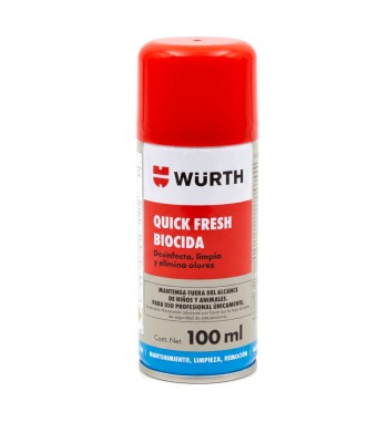 Limpiador Aire Acondicionado Wurth Biocida Spray
