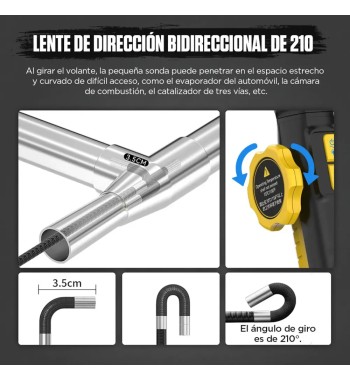 Boroscopio Automotriz Autool Svb305 1080p Hd Con Luz Led