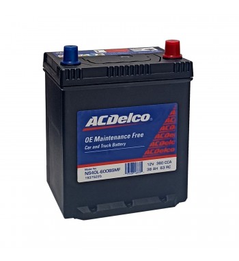 Bateria Acdelco Ns40l 600 Chevrolet Spark